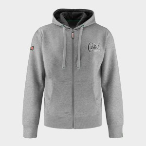 Heritage Full-Zip Hoodie :: Grey Heather