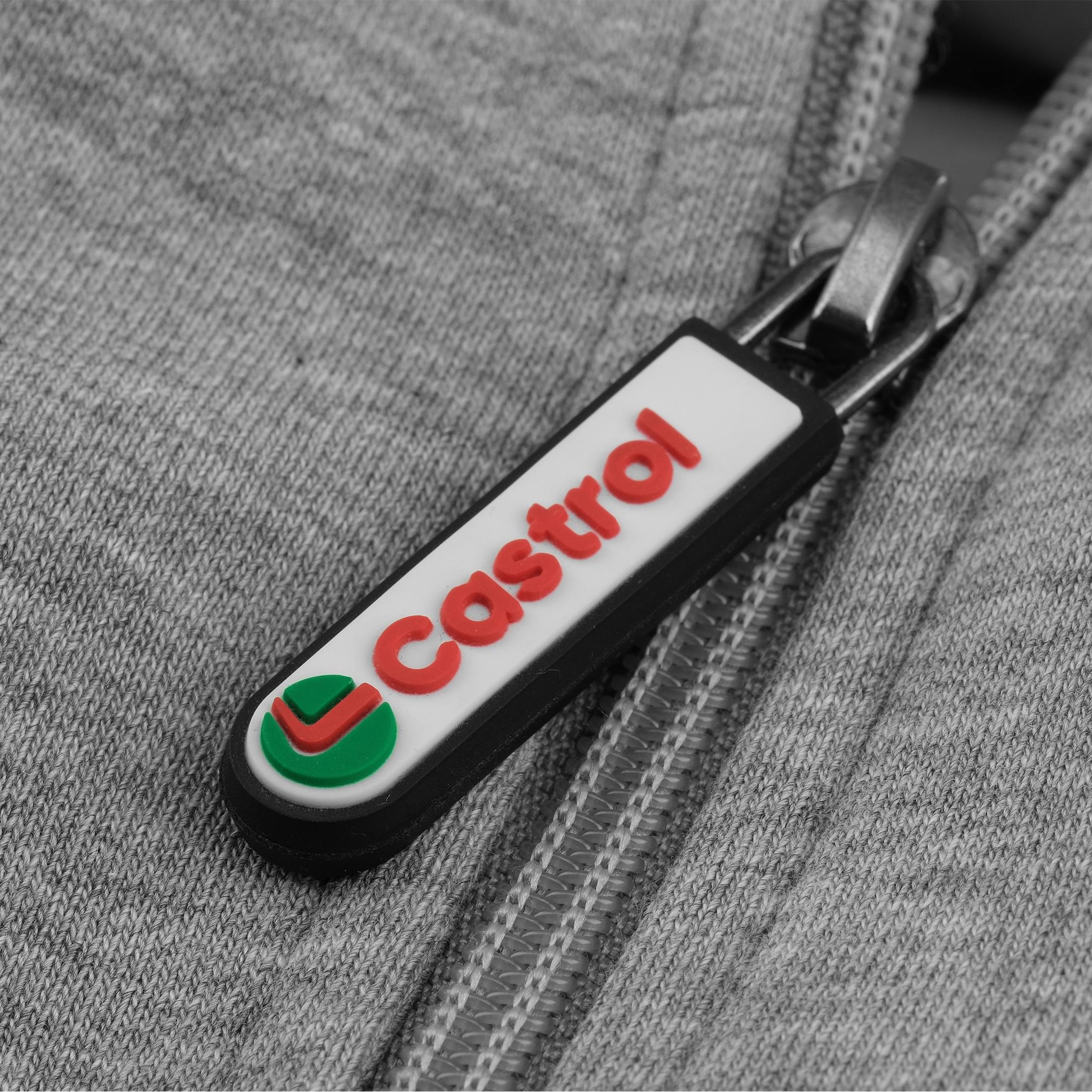 Heritage Full-Zip Hoodie :: Grey Heather