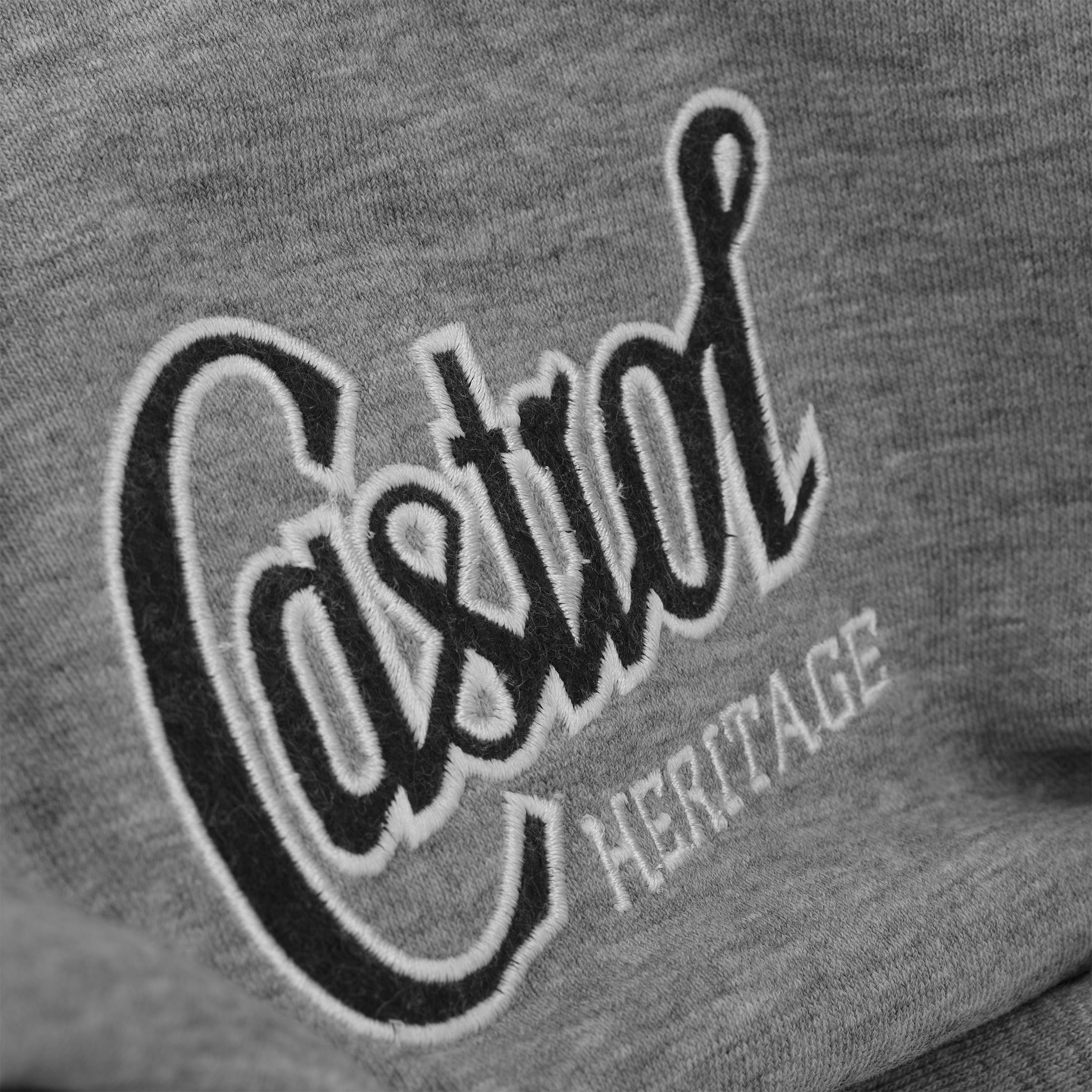 Heritage Full-Zip Hoodie :: Grey Heather