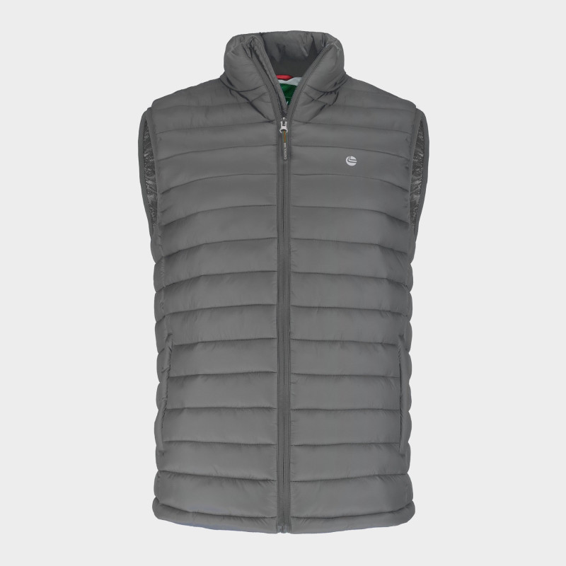 Strato Puffer Vest :: Stone Grey