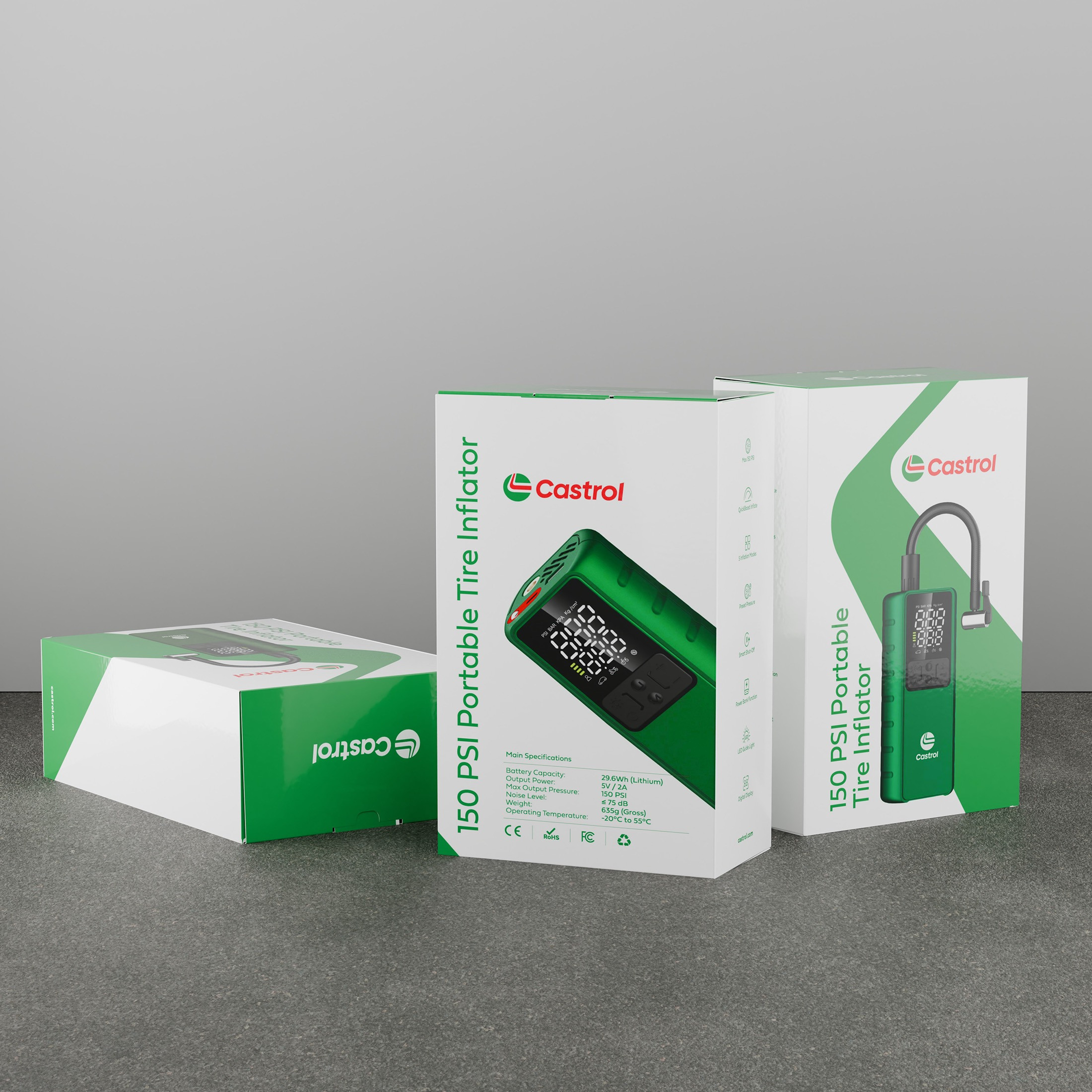 Kompresor akumulatorowy :: Castrol Green