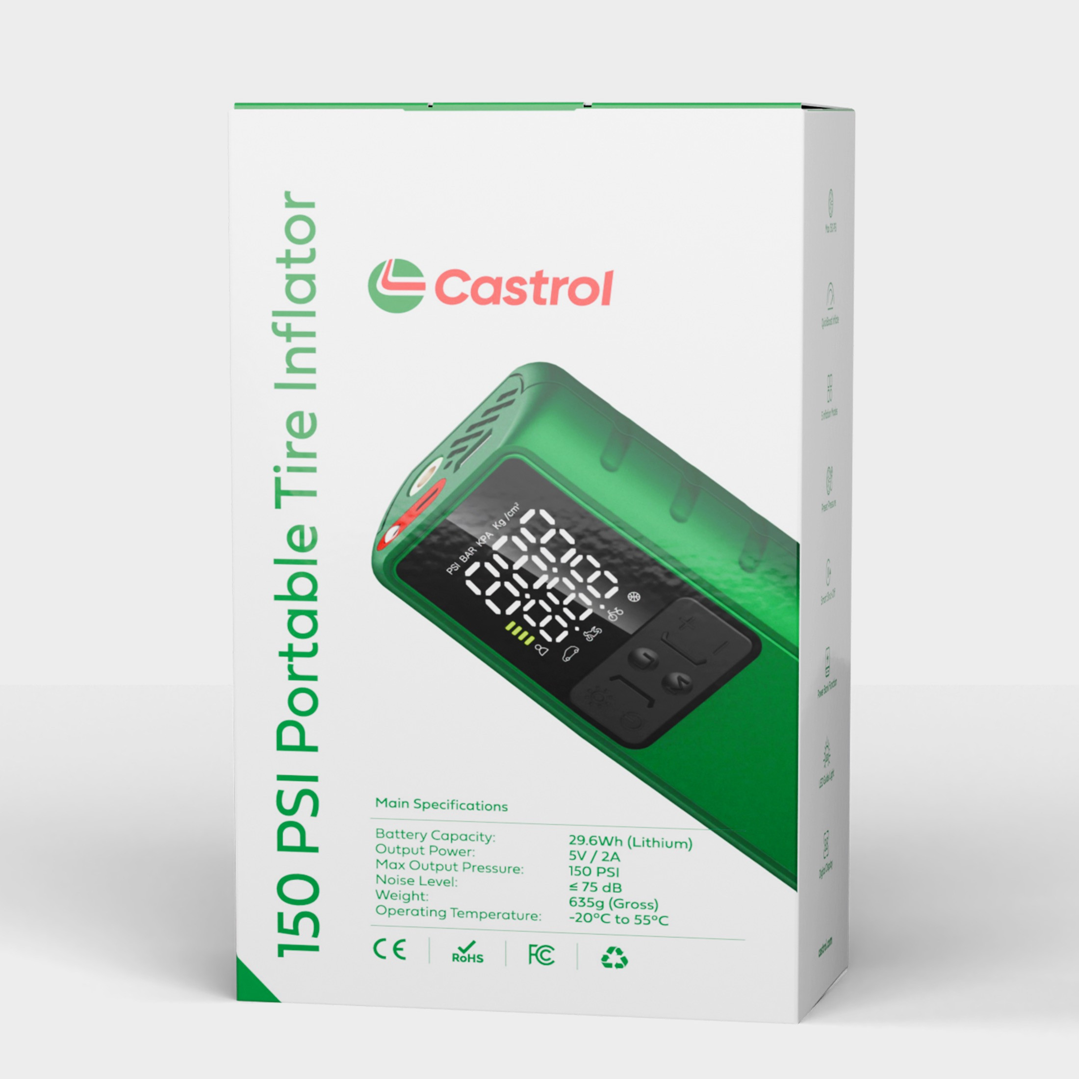 Kompresor akumulatorowy :: Castrol Green