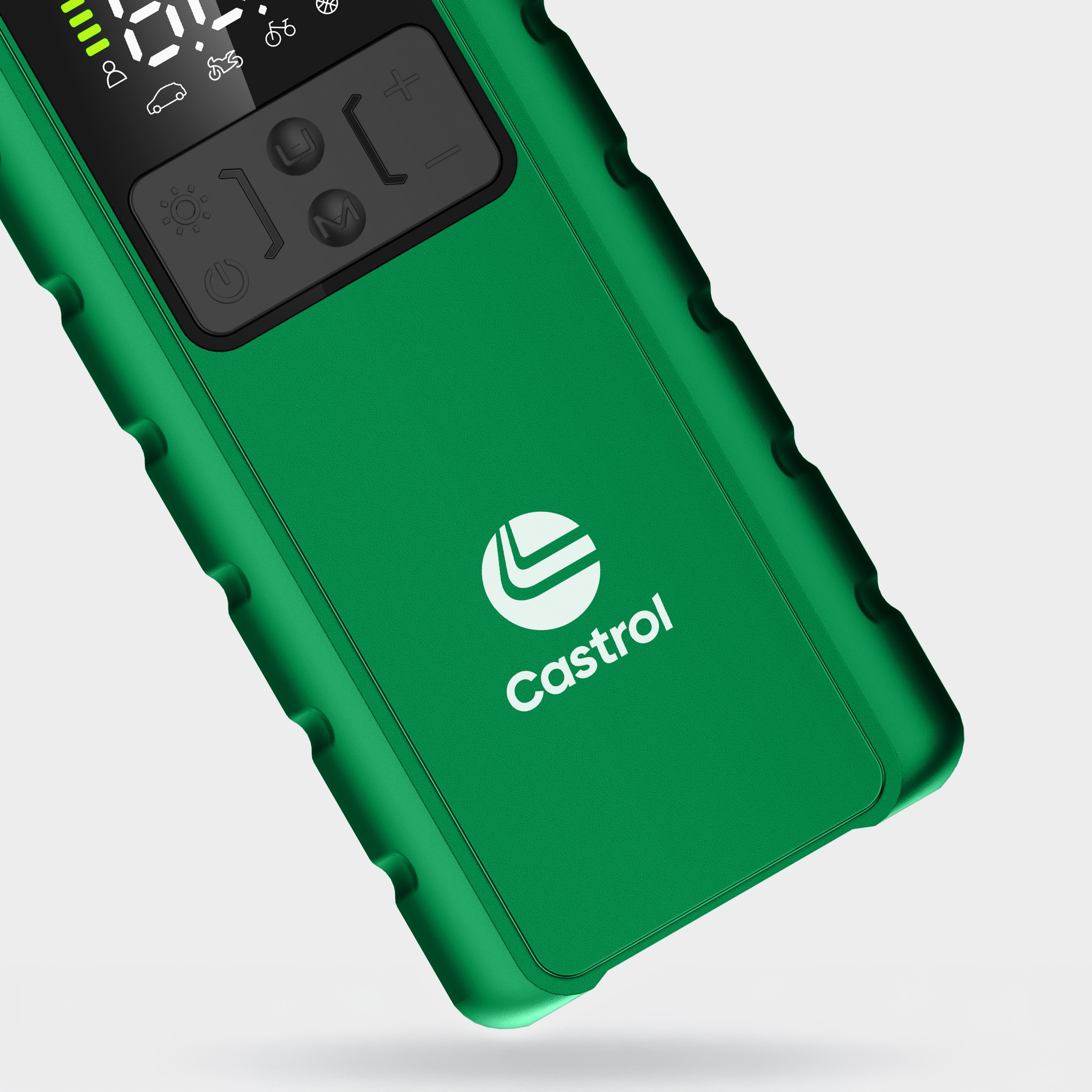 Portable Tire Inflator :: Castrol Green