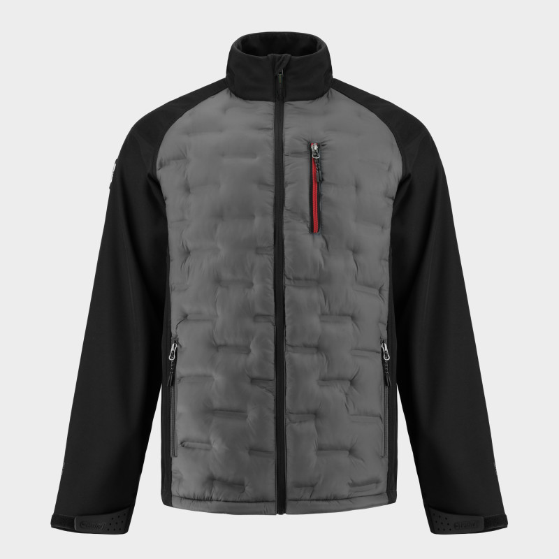 Halo Hybrid Jacket :: Core Black / Carbon Grey