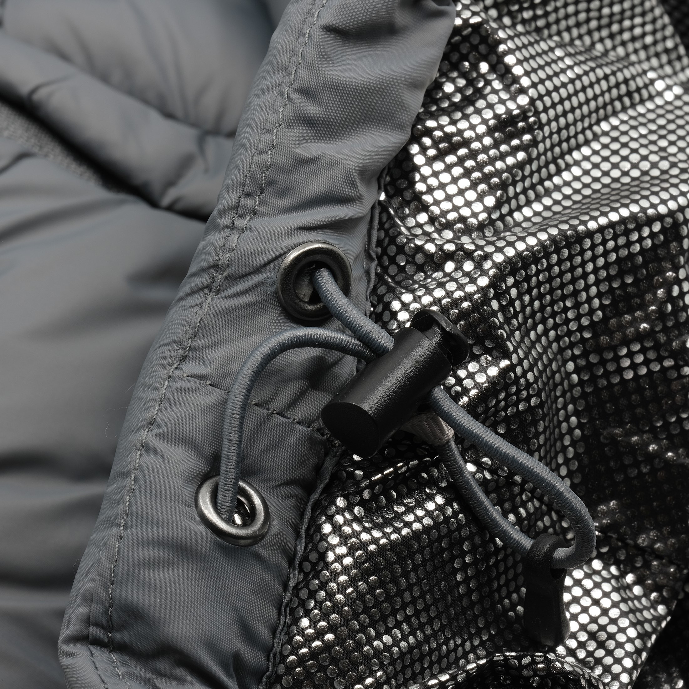 Sphero Puffer Jacket :: Stone Grey
