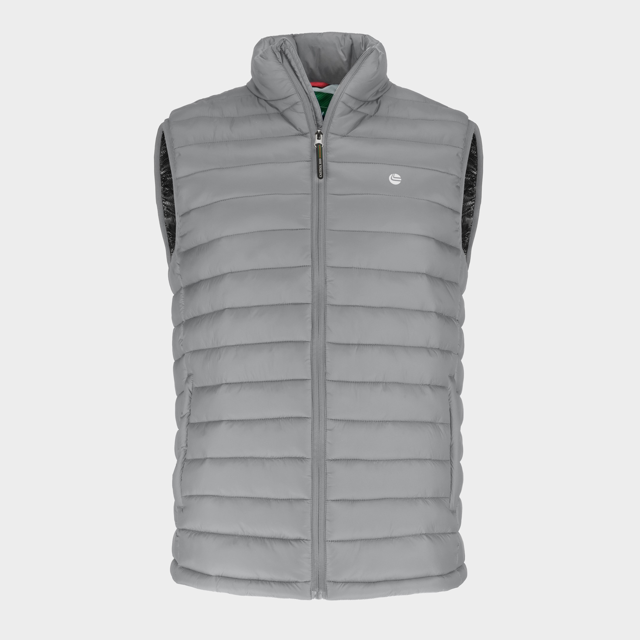 Strato Puffer Vest :: Stone Grey