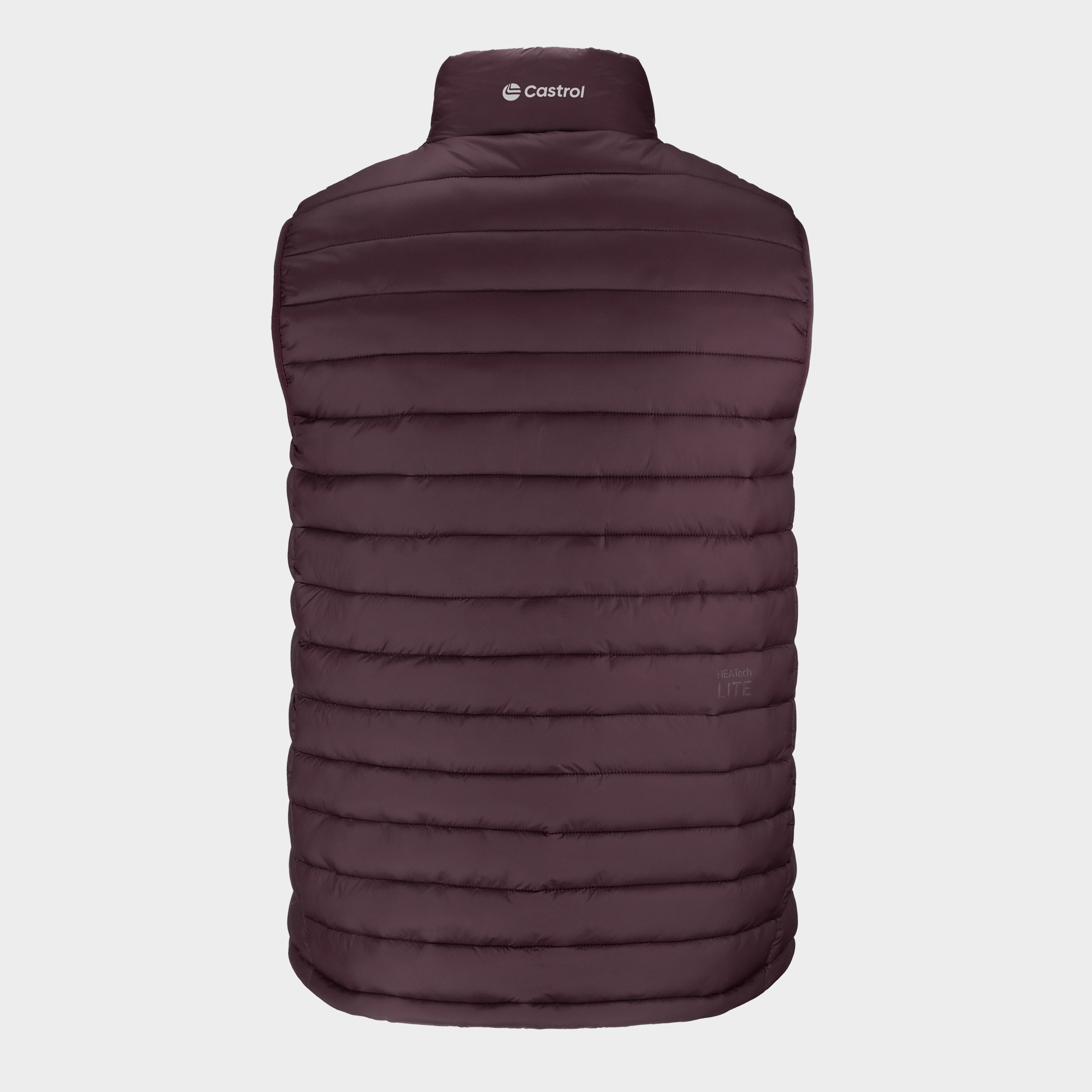 Strato Puffer Vest :: Burgundy