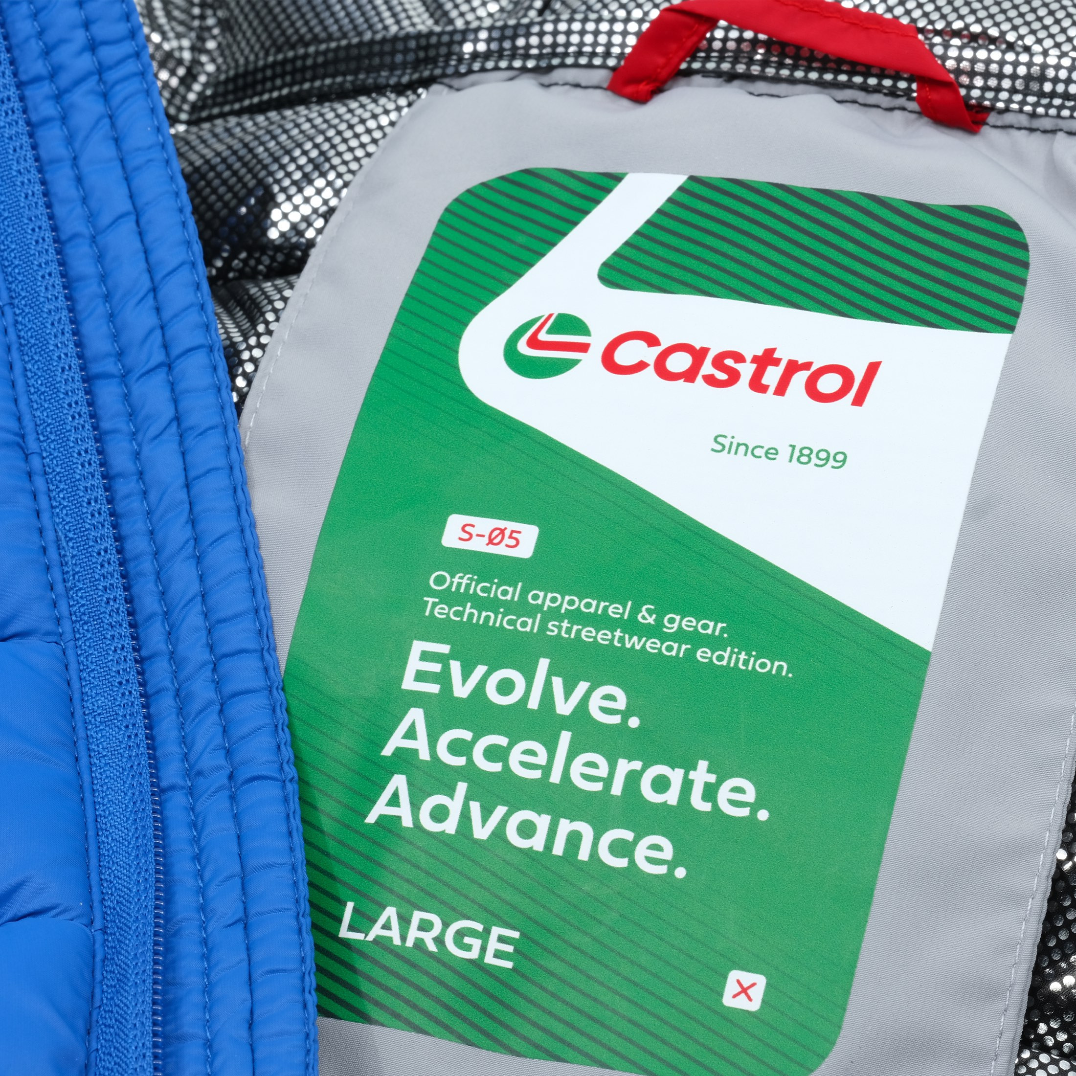 Sphero Puffer Jacket :: True Blue / Basic Navy