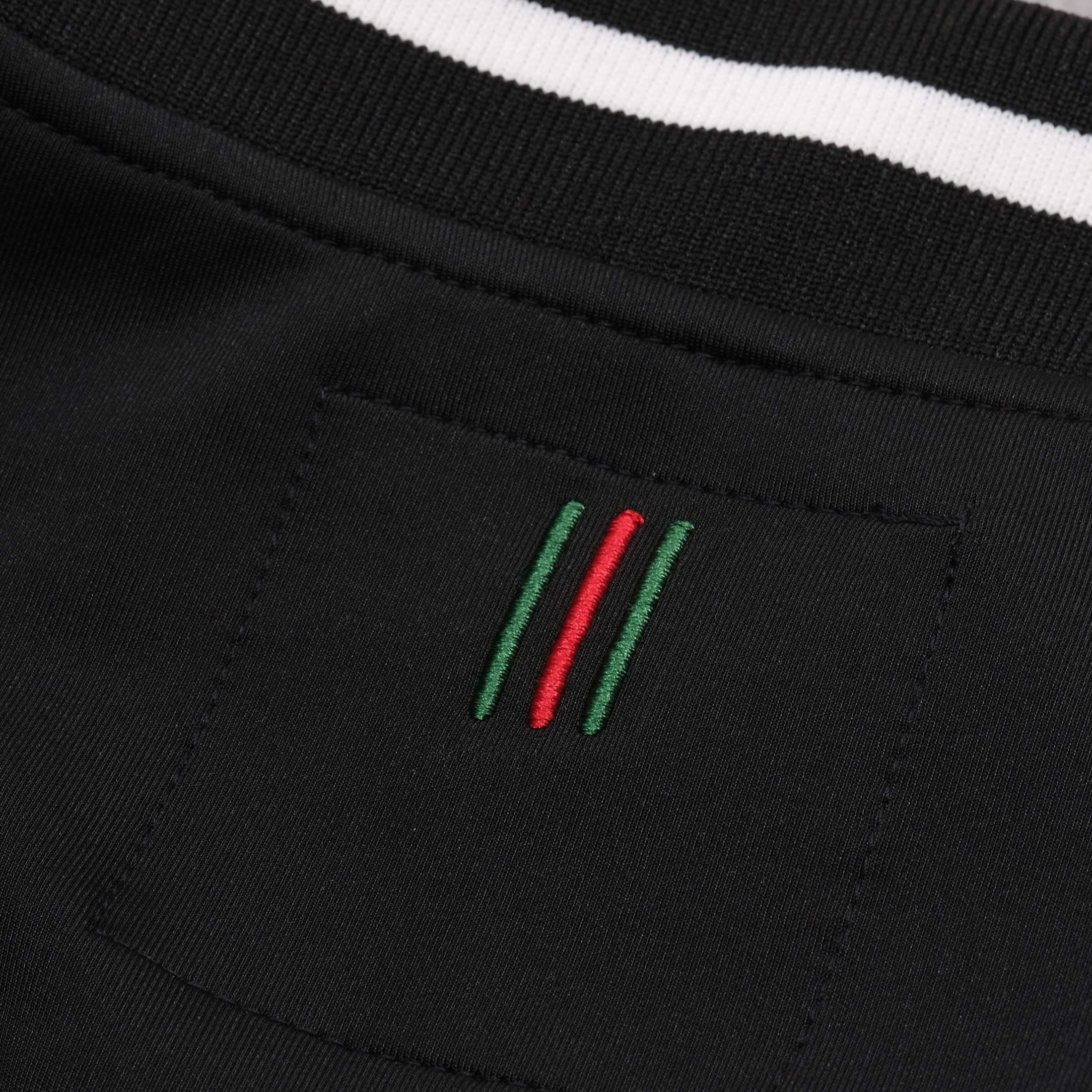 Herito ZIP Varsity Jacket :: True Black / Grey Heather