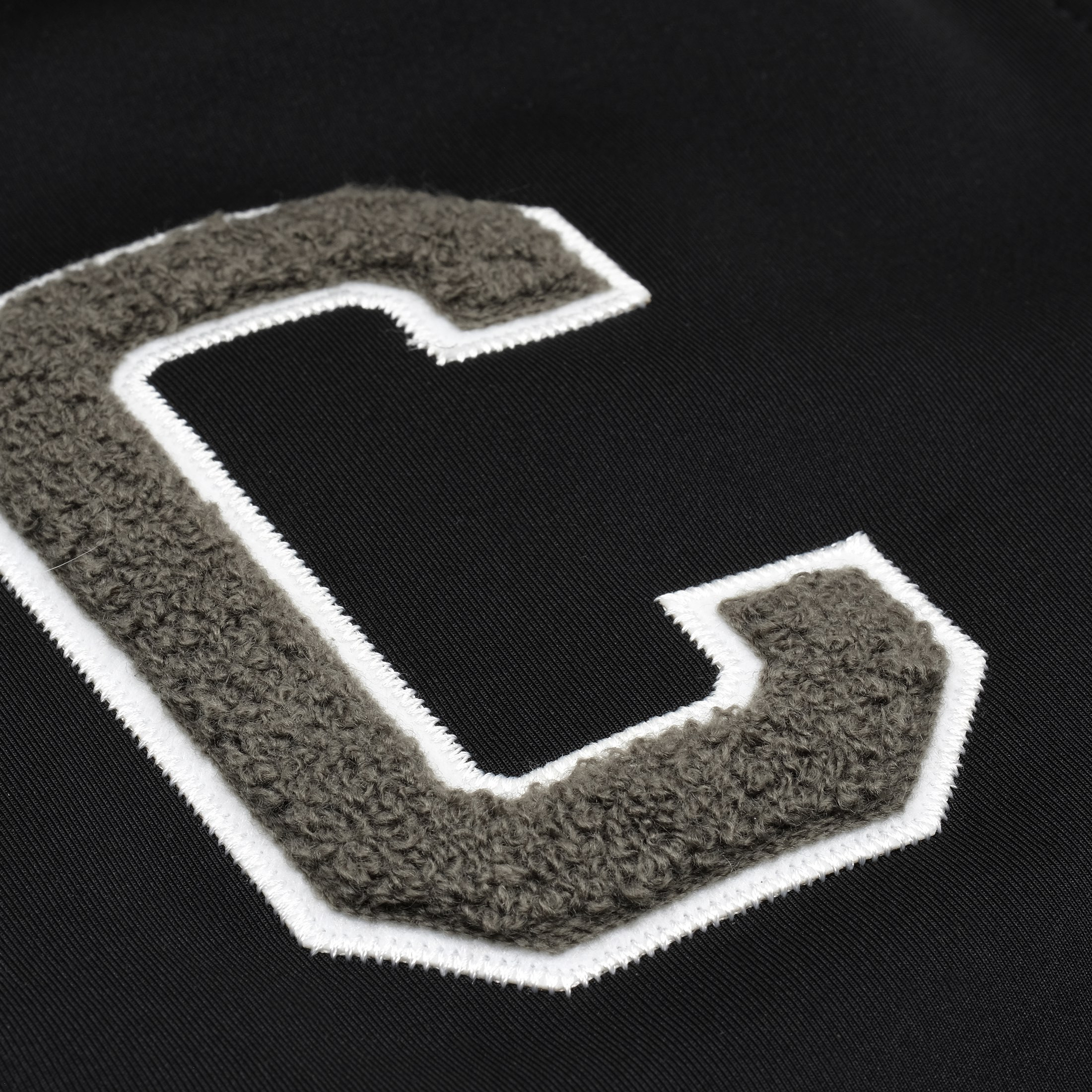 Kurtka bejsbolowa Herito ZIP :: True Black / Grey Heather