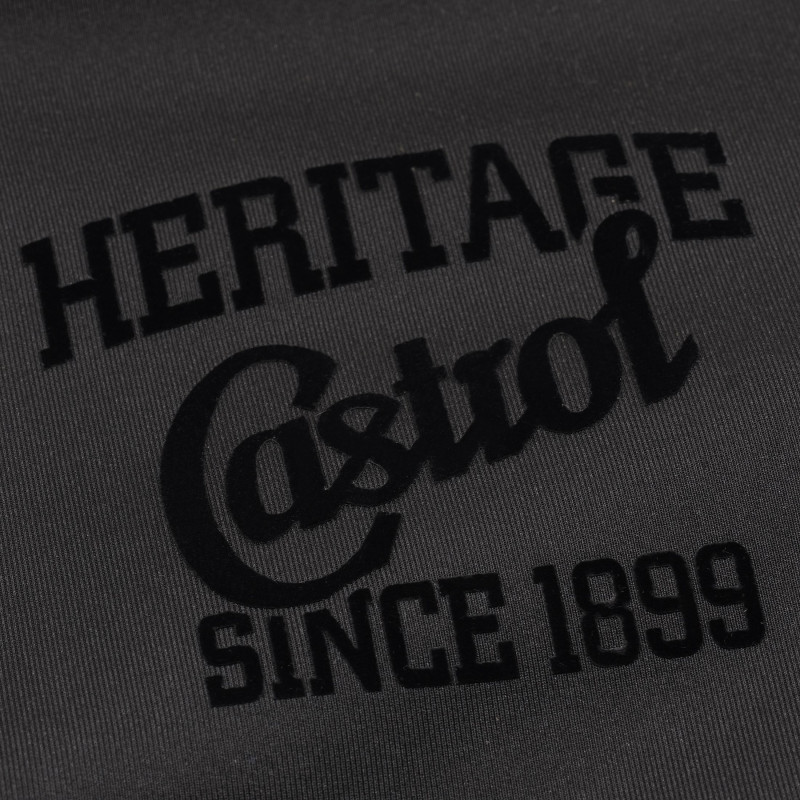 Kurtka bejsbolowa Herito BTN :: True Black / Grey Heather