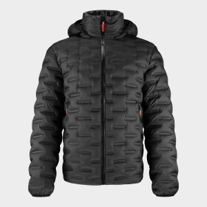 Klejona kurtka pikowana Fusion :: Carbon Black