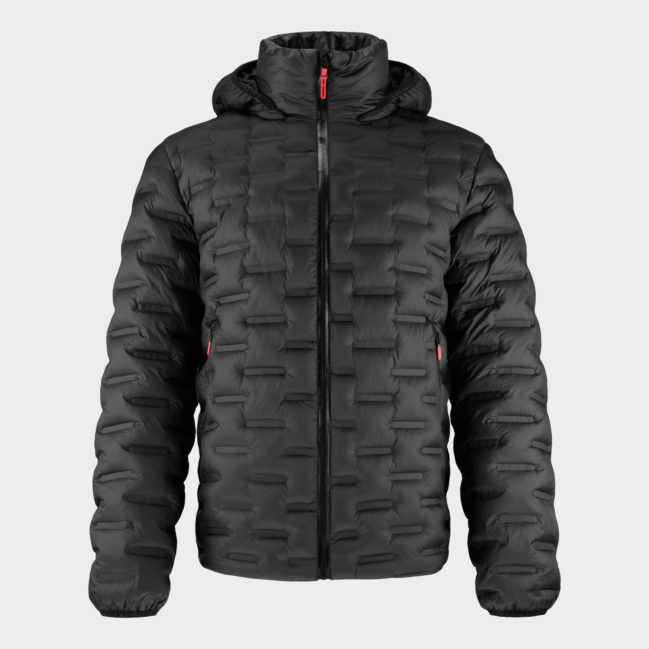Klejona kurtka pikowana Fusion :: Carbon Black