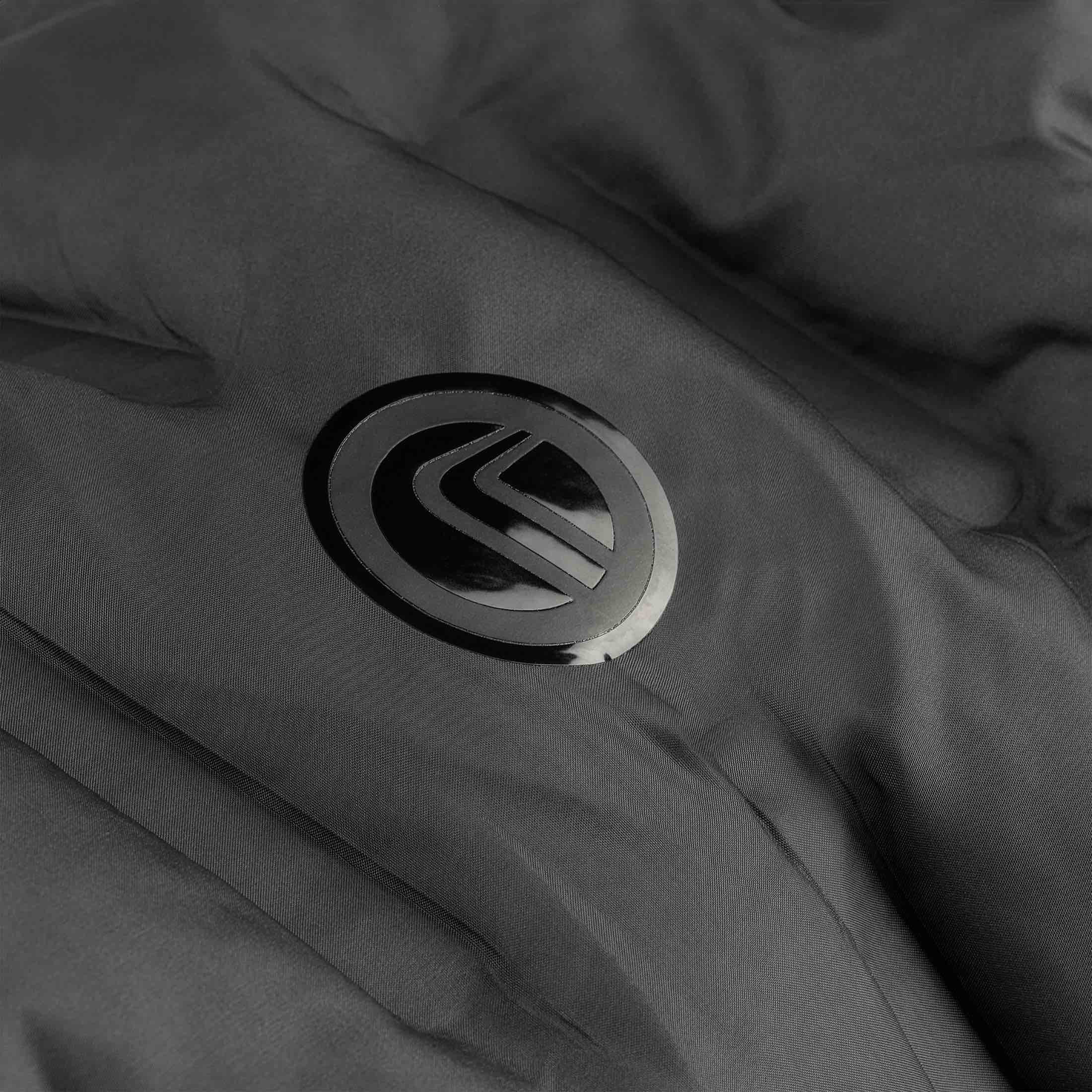 Fusion Glued Puffer Jacket :: Carbon Black