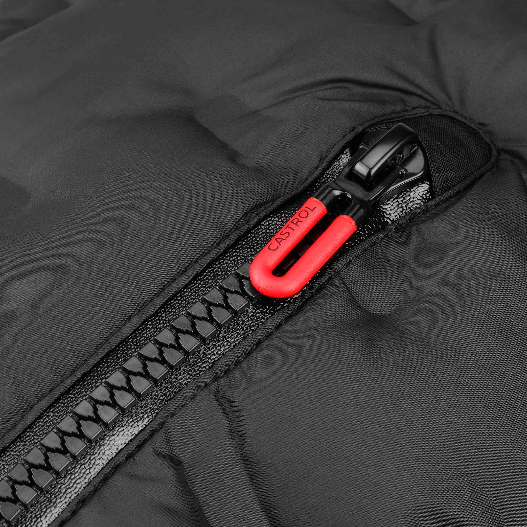 Fusion Glued Puffer Jacket :: Carbon Black