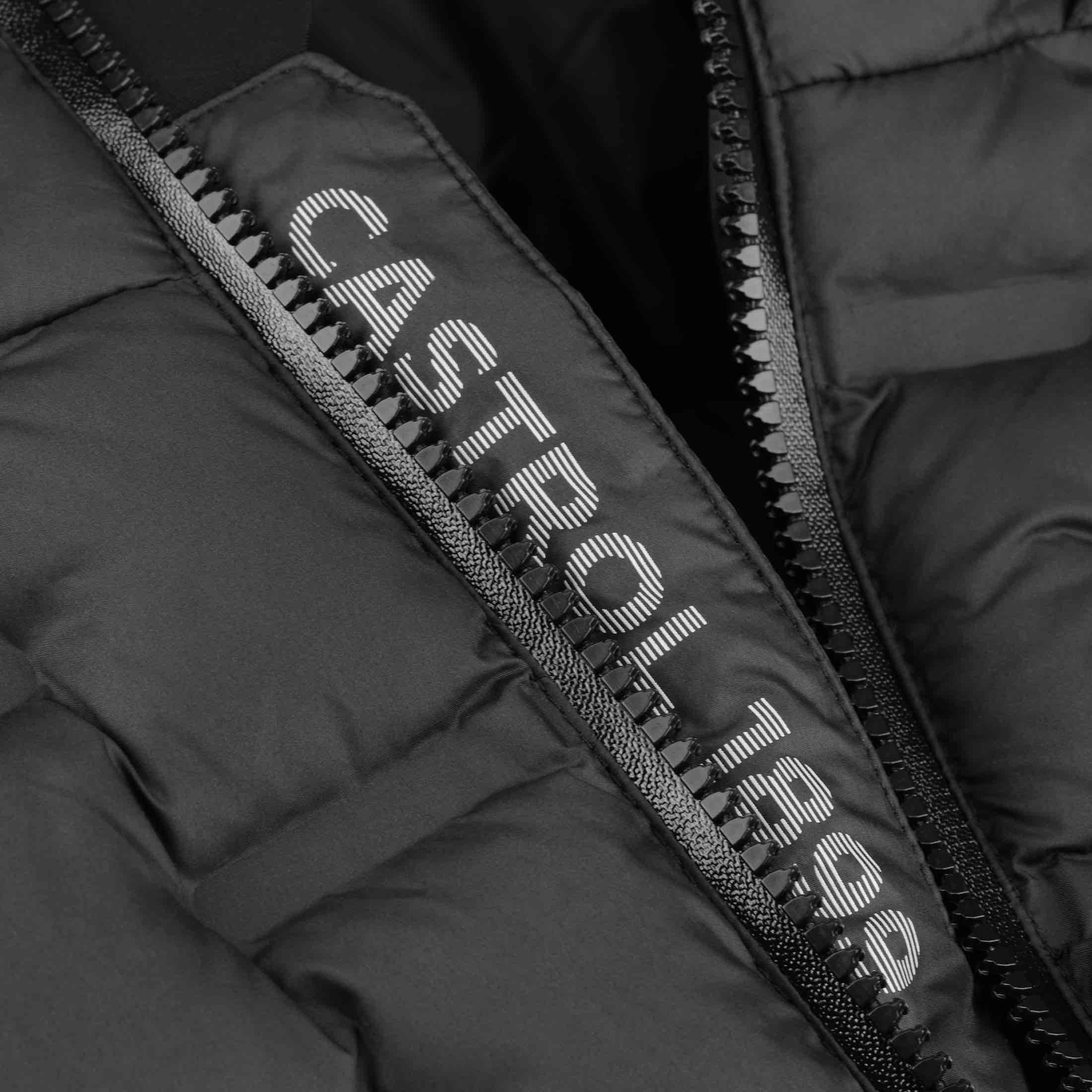 Klejona kurtka pikowana Fusion :: Carbon Black