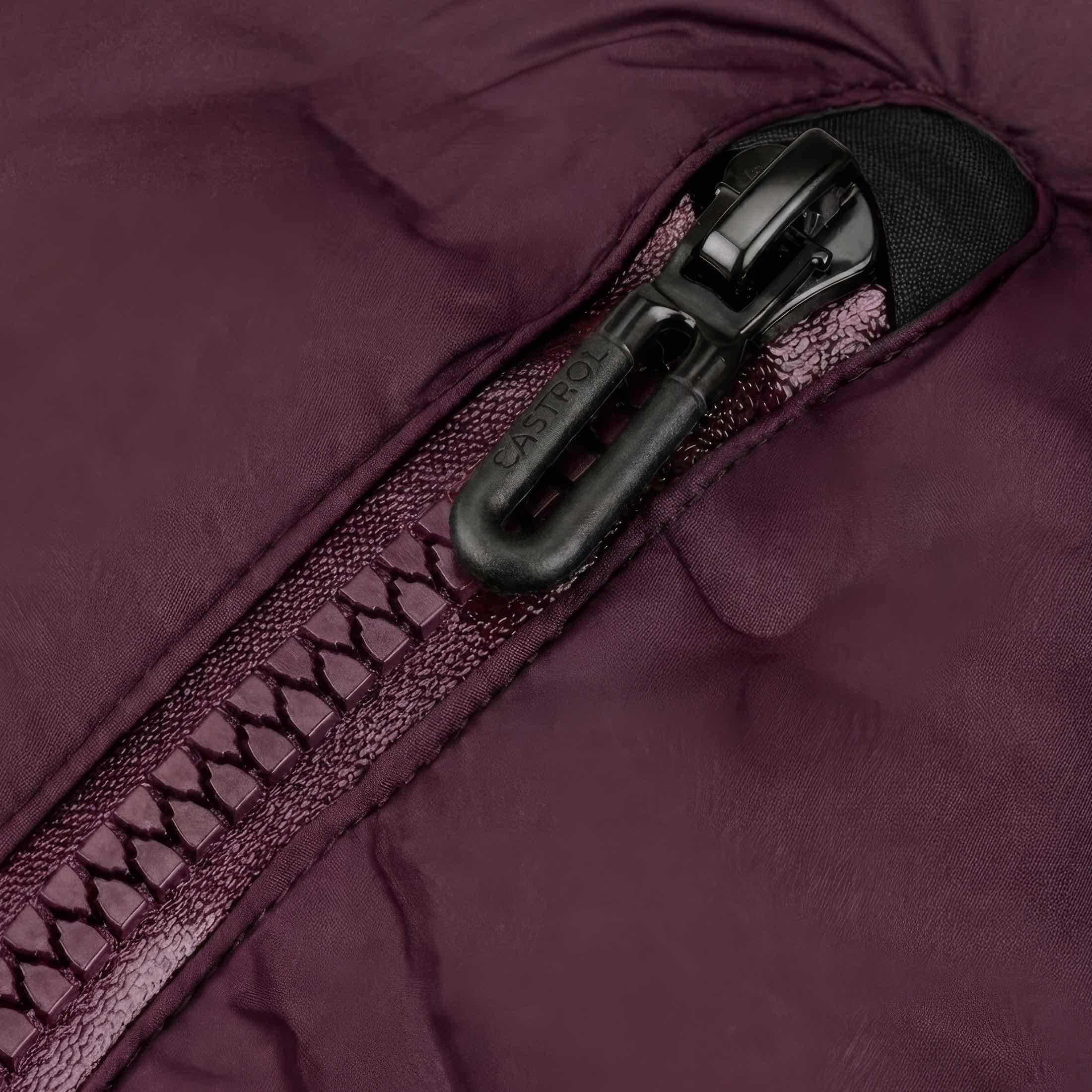 Klejona kurtka pikowana Fusion :: Burgundy