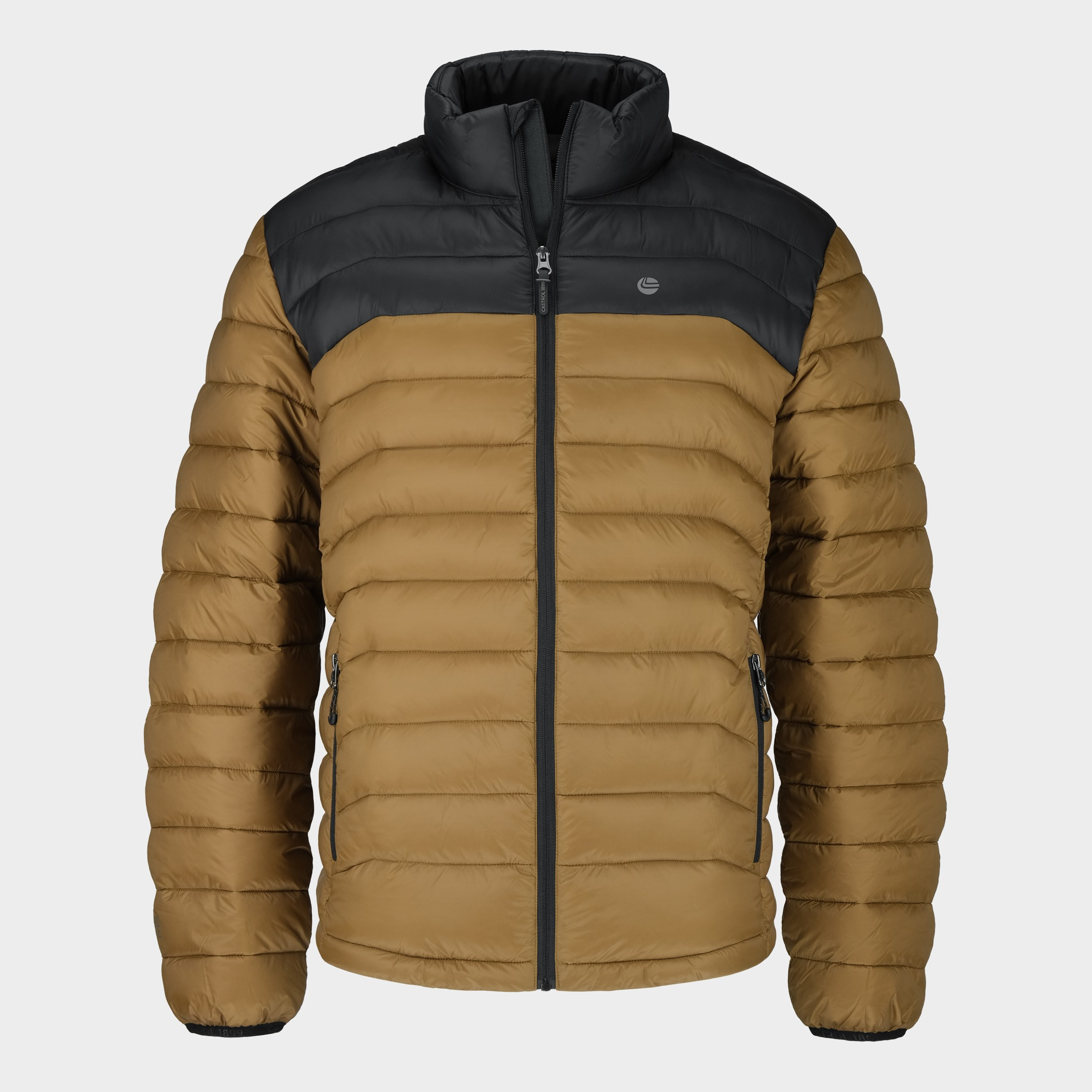 Zenith Puffer Jacket :: Desert / Core Black