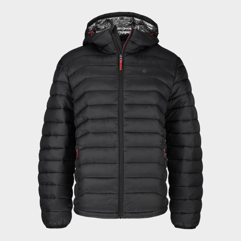 Kurtka pikowana z kapturem Zenith :: Core Black